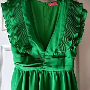 Ruffle peplum blouse